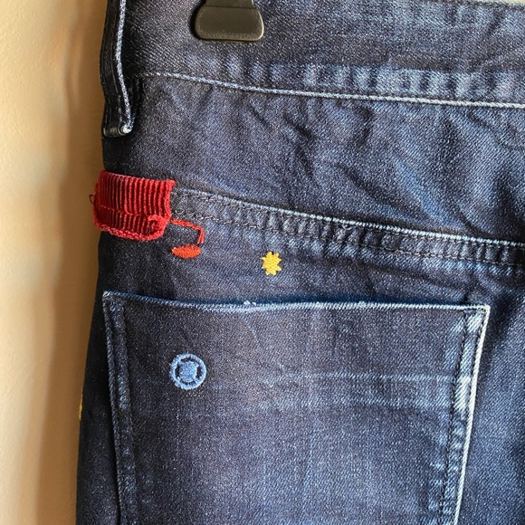 Skinny Patchwork Jeans - Picture 4 of 11